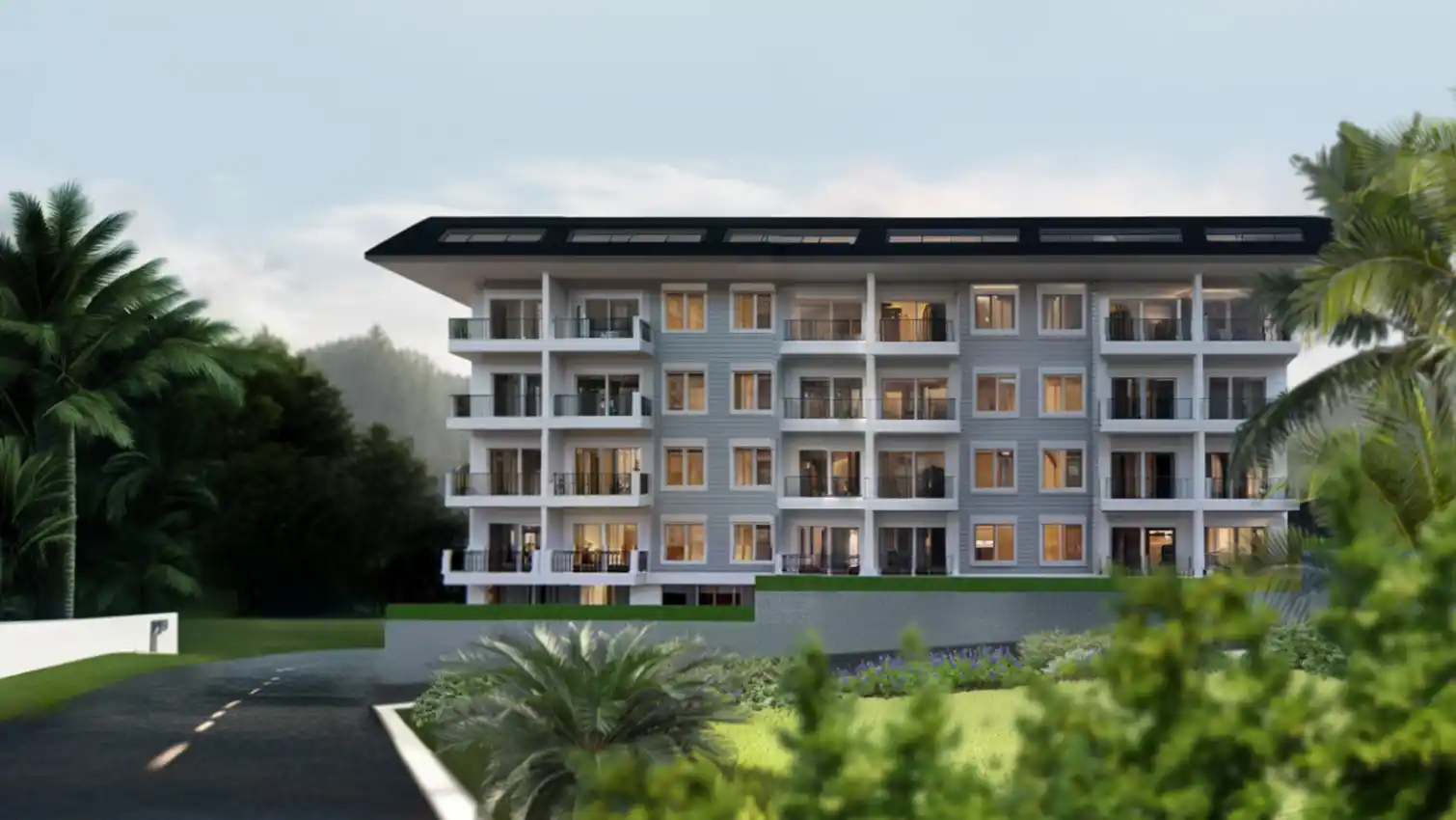 housebind Жилой комплекс в Конаклы /Алания