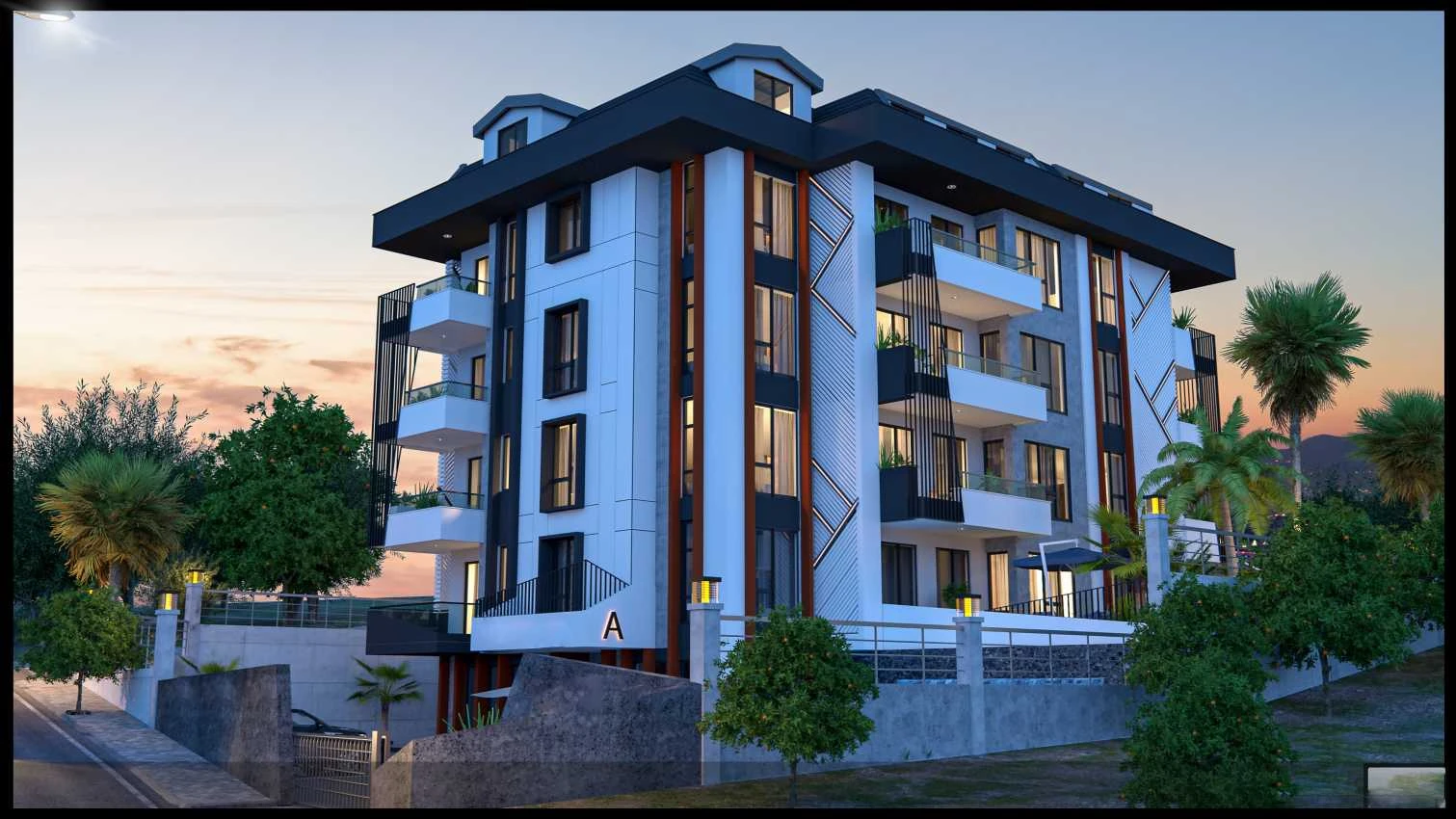 housebind Жилой комплекс в центре Алании