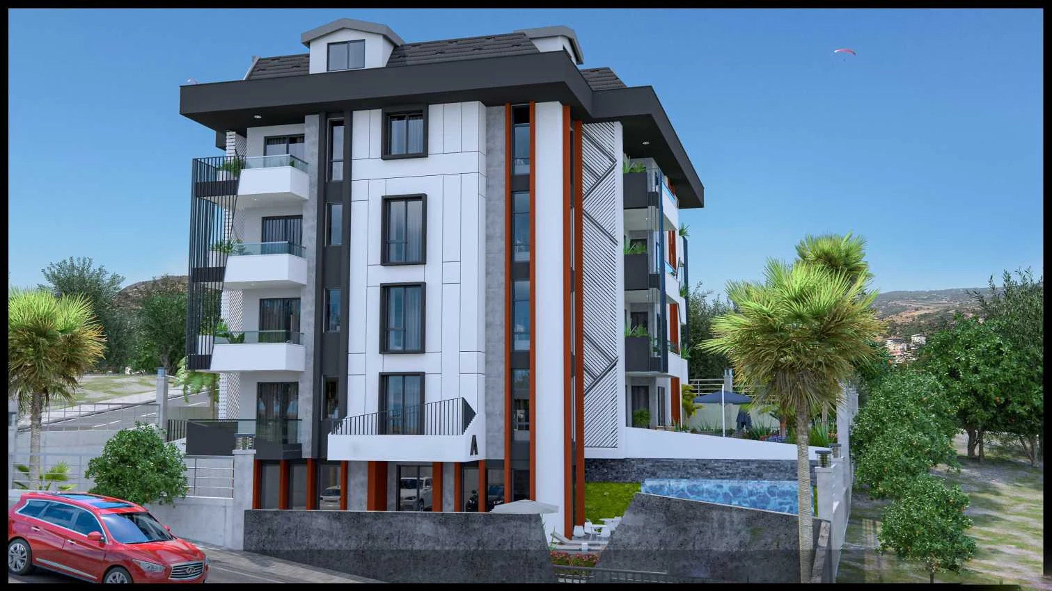 housebind Жилой комплекс в центре Алании