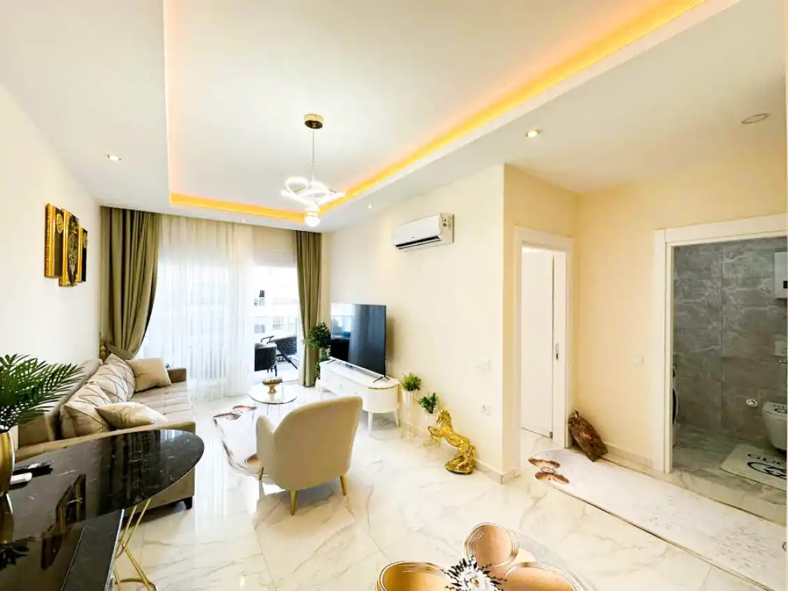 housebind Квартира 1+1 с мебелью в большом комплексе в Кестель