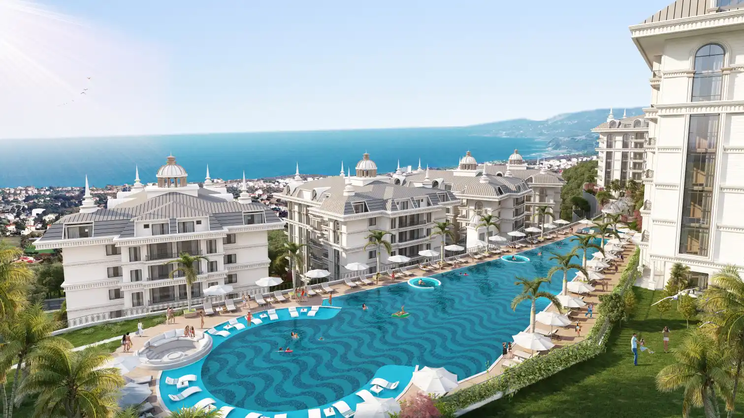 housebind Грандиозный Люкс проект в районе Чиплаклы/Алания.