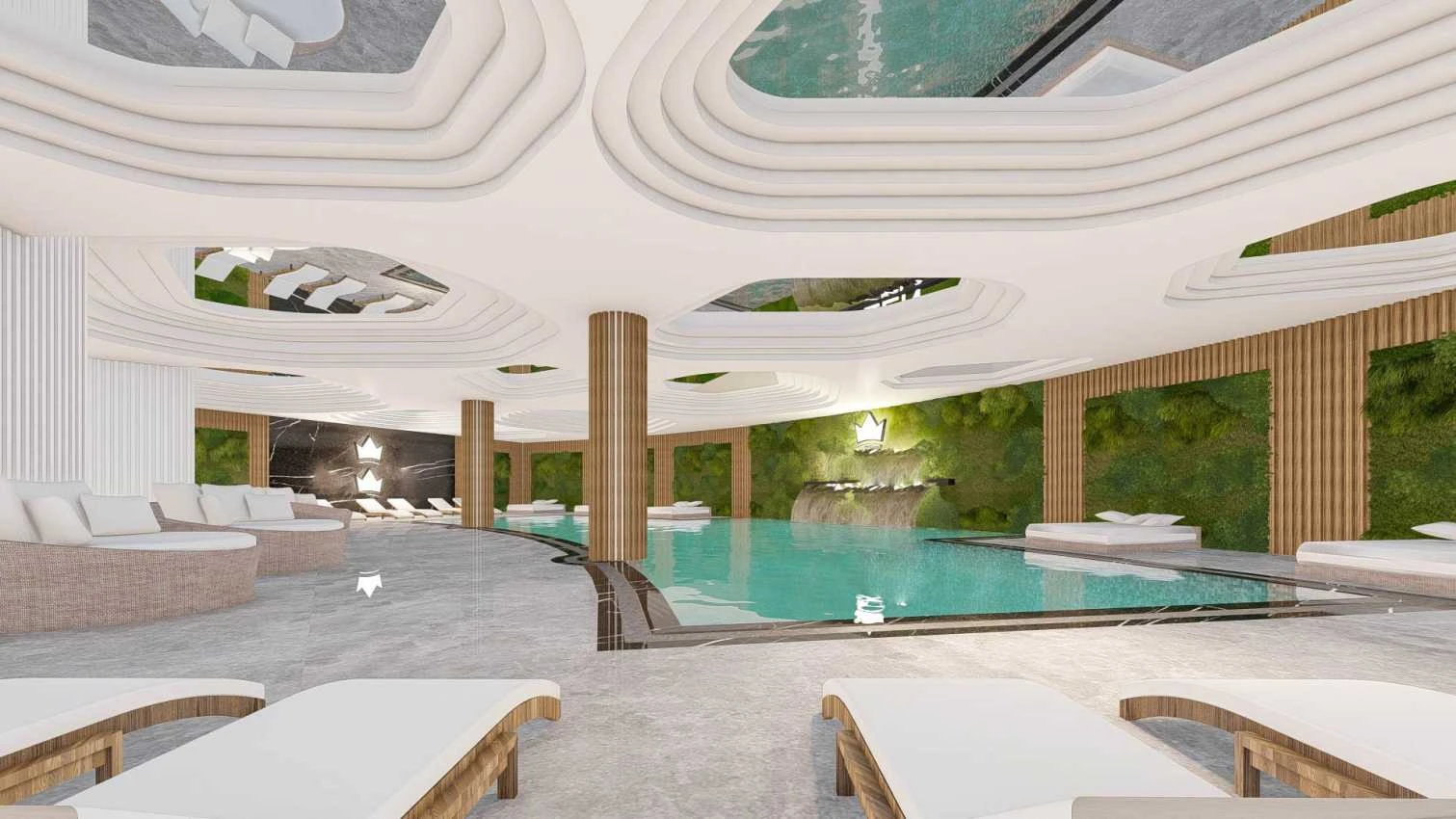 housebind Жилой комплекс класса люкс со всеми удобствами в популярном районе Алтынташ /Анталии