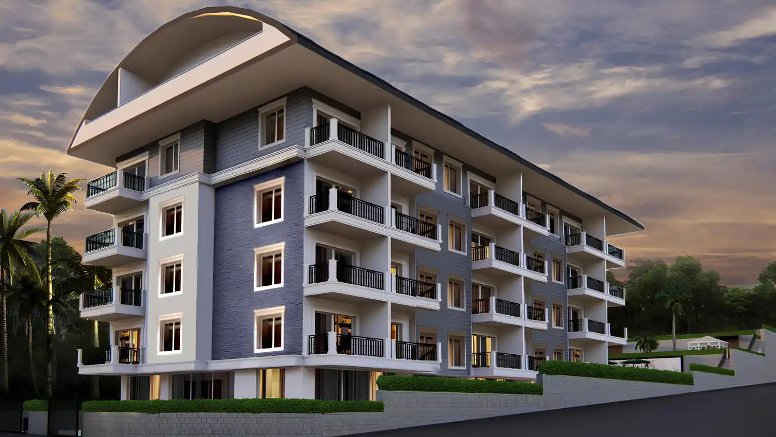 housebind Жилой комплекс в Конаклы /Алания