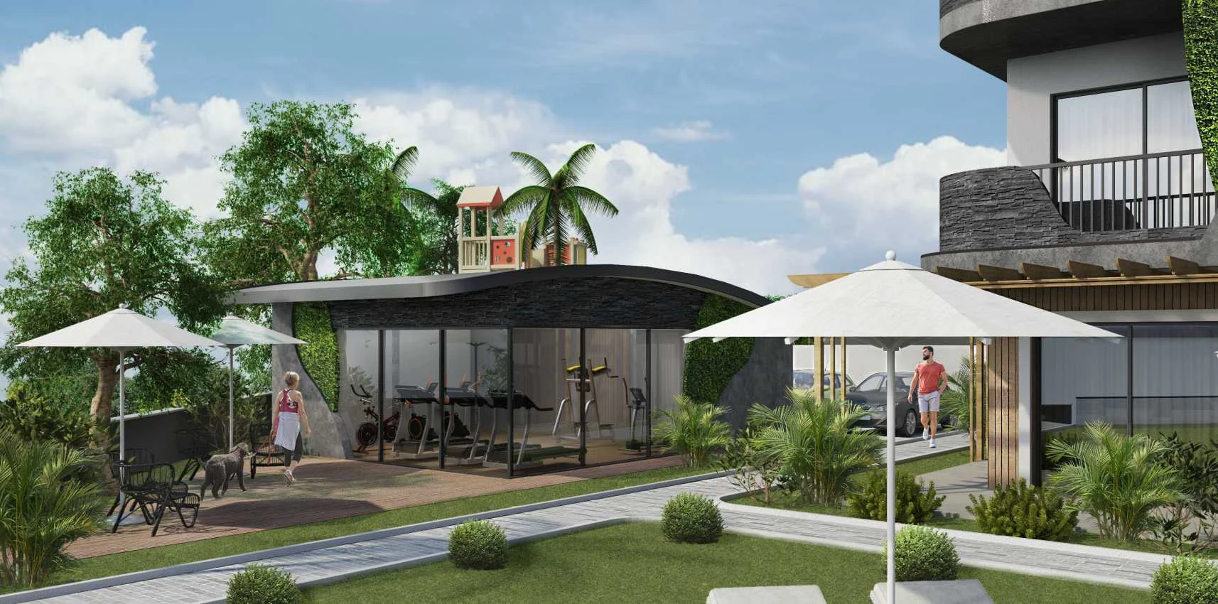 housebind Жилой Комплекс с Великолепным видом и природой в Алании