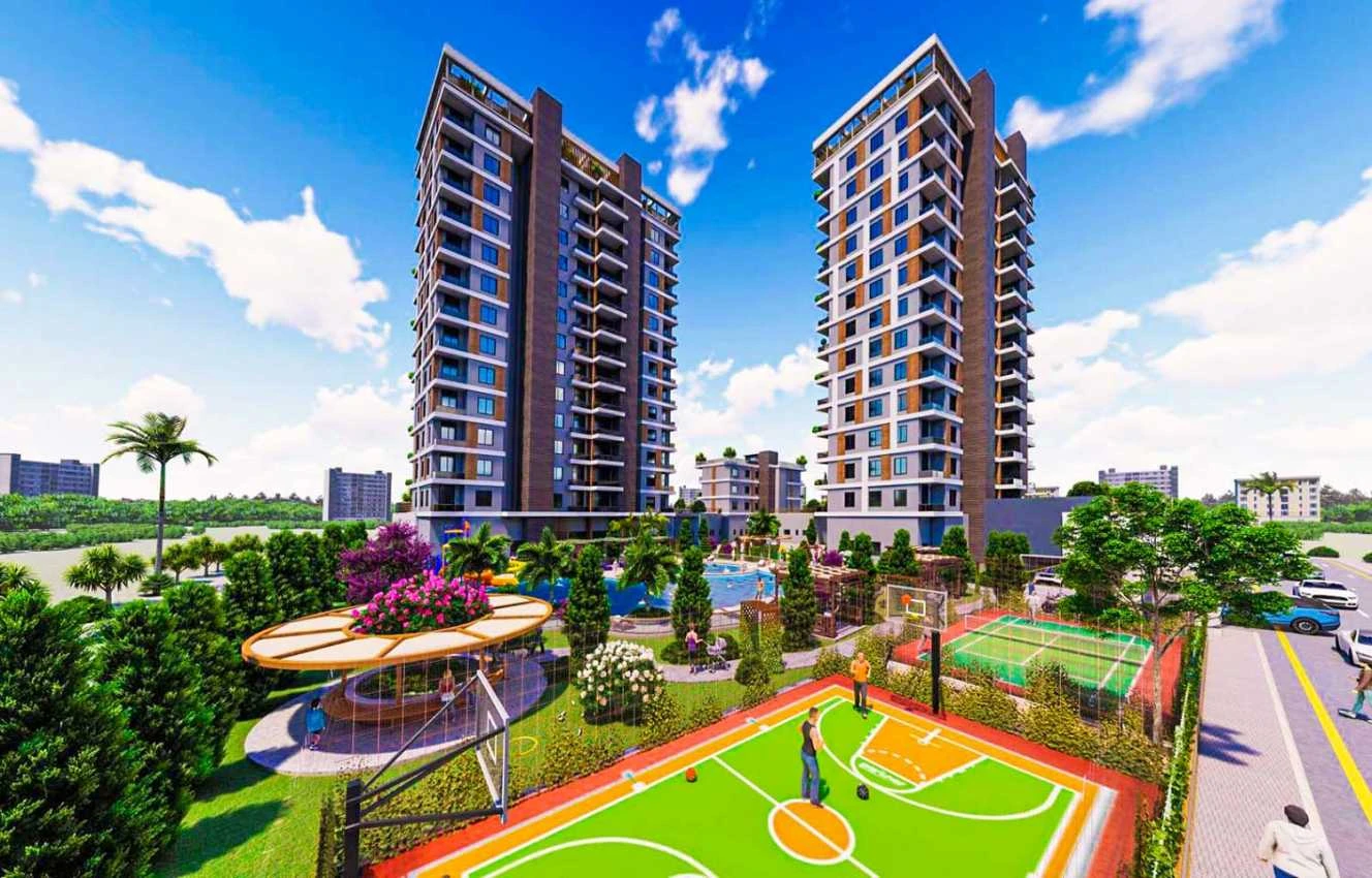 housebind Первоклассная резиденция с богатой инфраструктурой в Тедже/ Мерсин