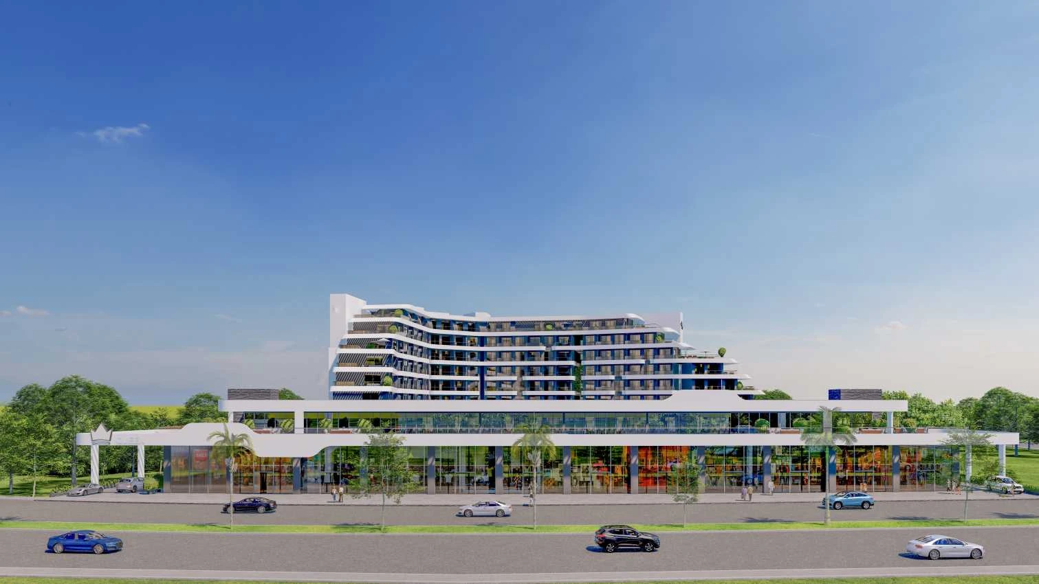 housebind Жилой комплекс класса люкс со всеми удобствами в популярном районе Алтынташ /Анталии