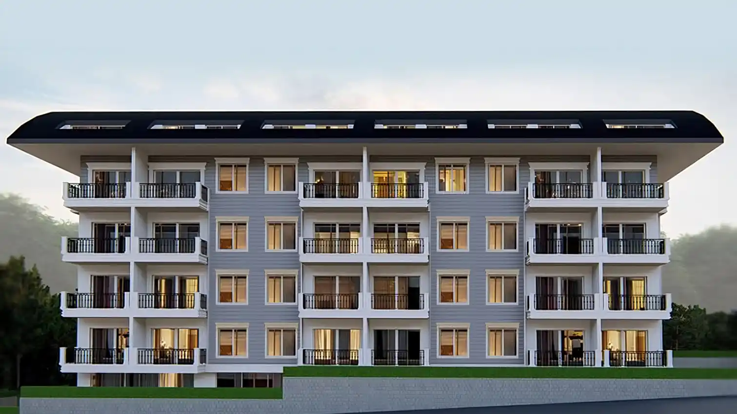 housebind Жилой комплекс в Конаклы /Алания