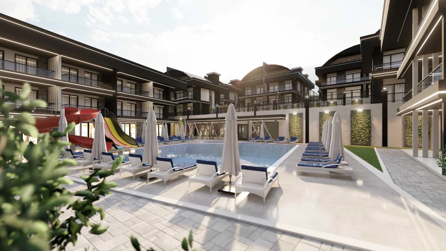 housebind Виллы с шикарной инфраструктурой в Тюрклер/ Аланья