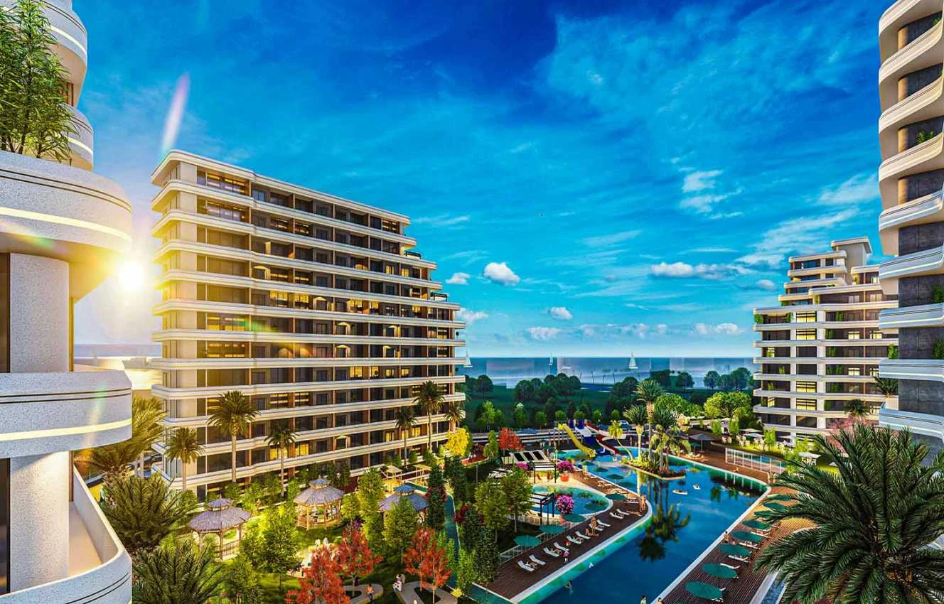 housebind Современный жилой комплекс, в тихом и спокойном районе Томюк/Мерсин