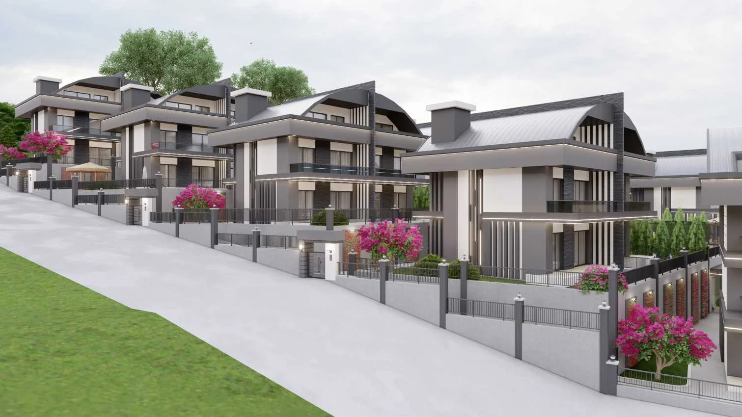 housebind Виллы с шикарной инфраструктурой в Тюрклер/ Аланья