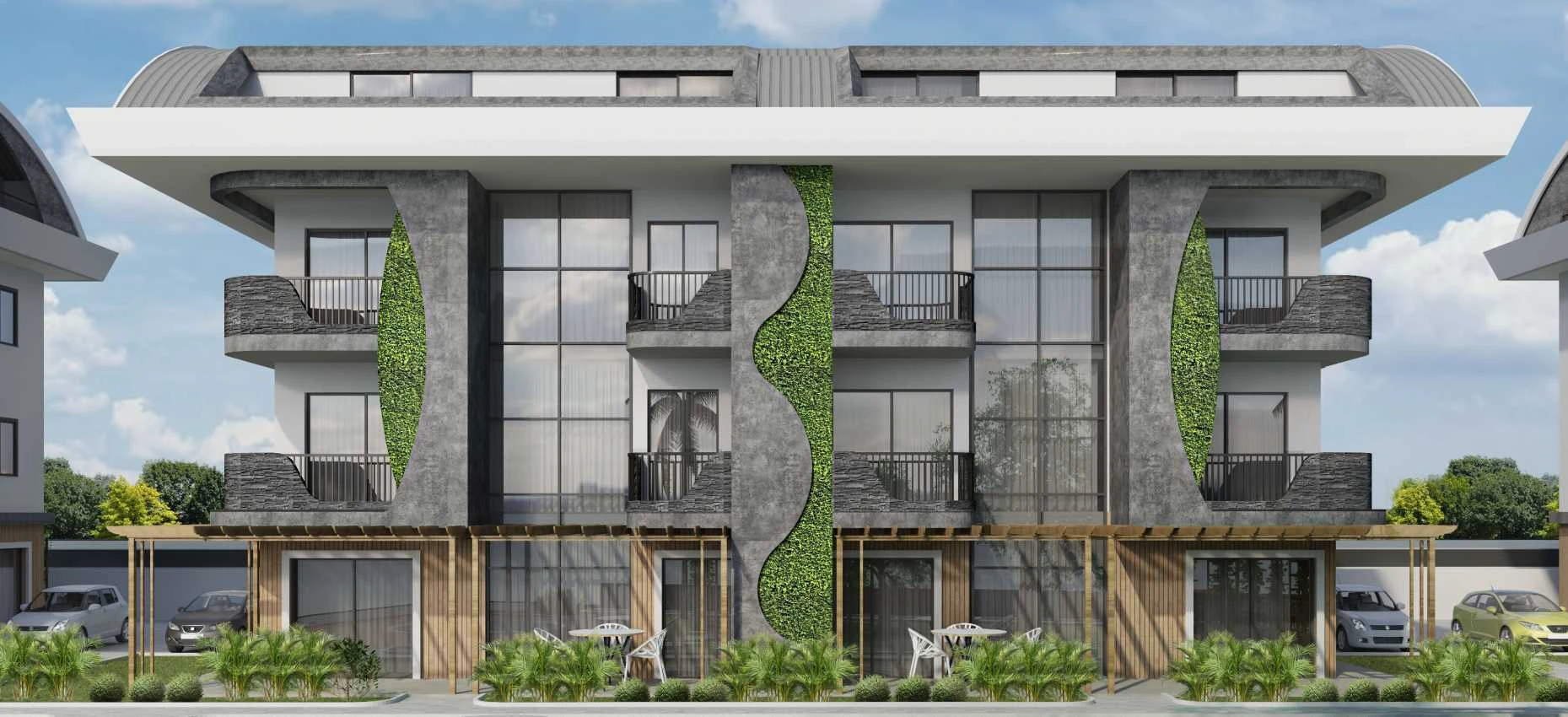 housebind Жилой Комплекс с Великолепным видом и природой в Алании