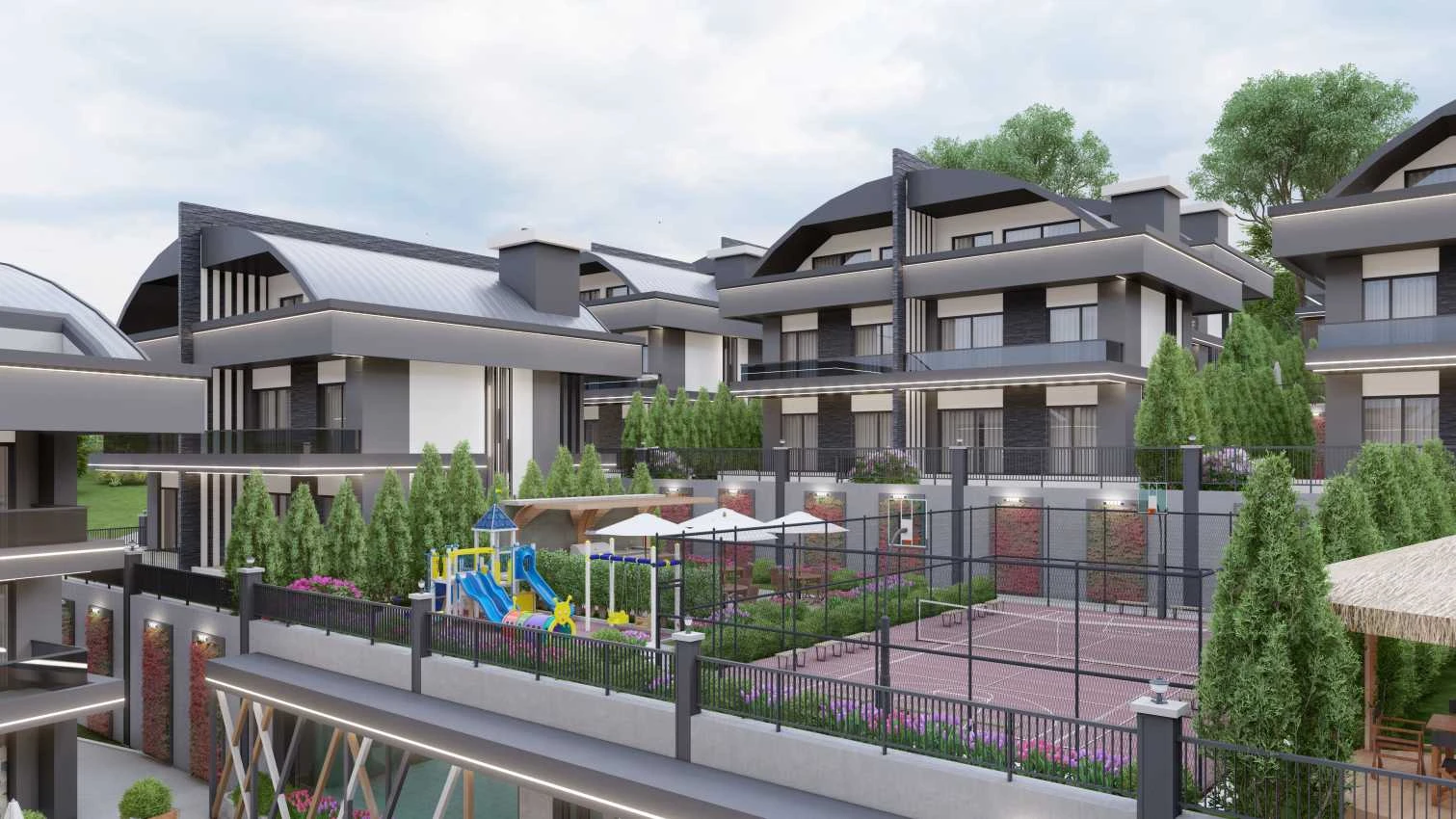 housebind Виллы с шикарной инфраструктурой в Тюрклер/ Аланья