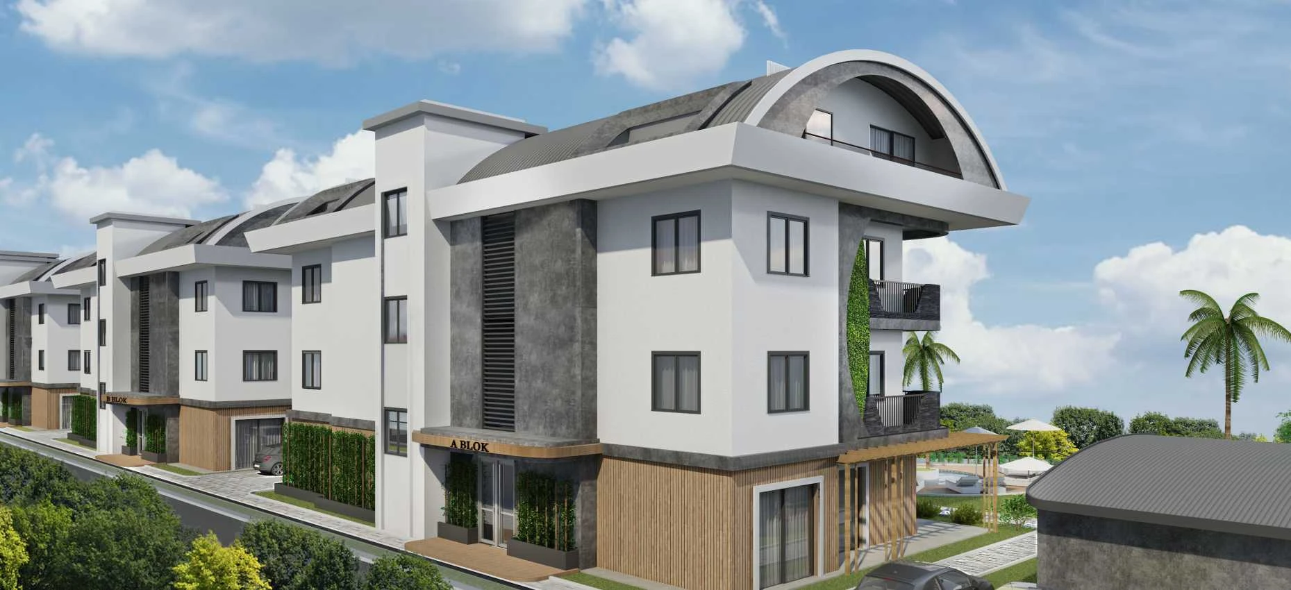 housebind Жилой Комплекс с Великолепным видом и природой в Алании