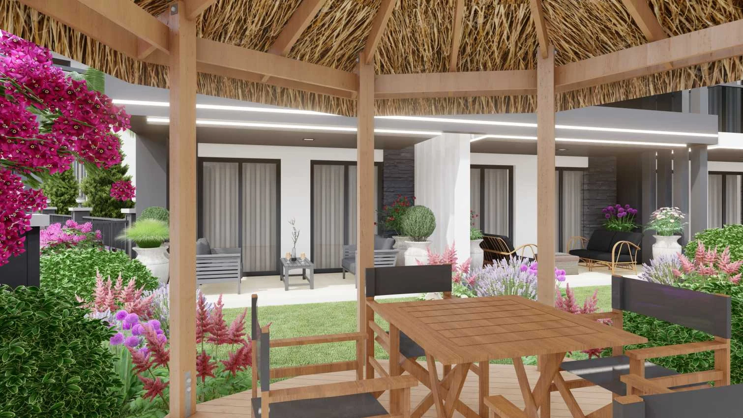 housebind Виллы с шикарной инфраструктурой в Тюрклер/ Аланья