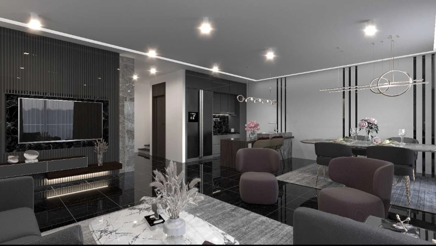 housebind Виллы с шикарной инфраструктурой в Тюрклер/ Аланья