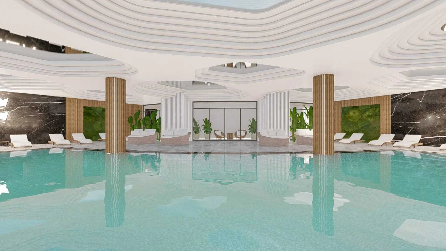 housebind Жилой комплекс класса люкс со всеми удобствами в популярном районе Алтынташ /Анталии