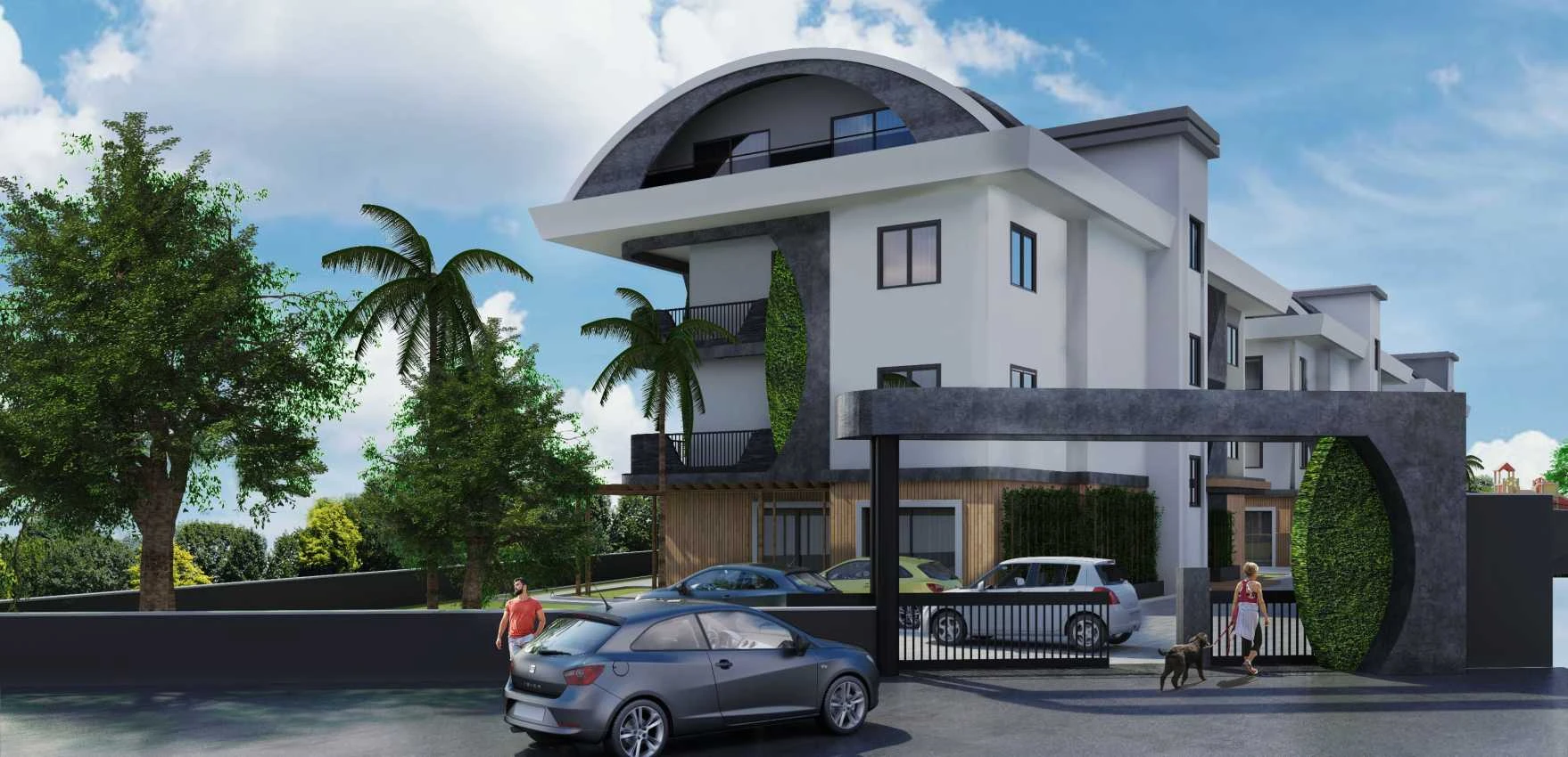 housebind Жилой Комплекс с Великолепным видом и природой в Алании