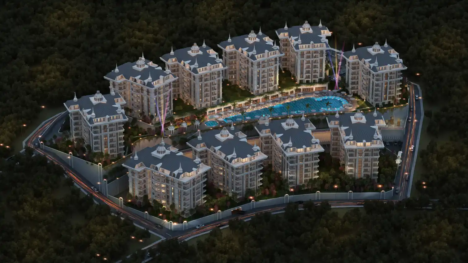 housebind Грандиозный Люкс проект в районе Чиплаклы/Алания.