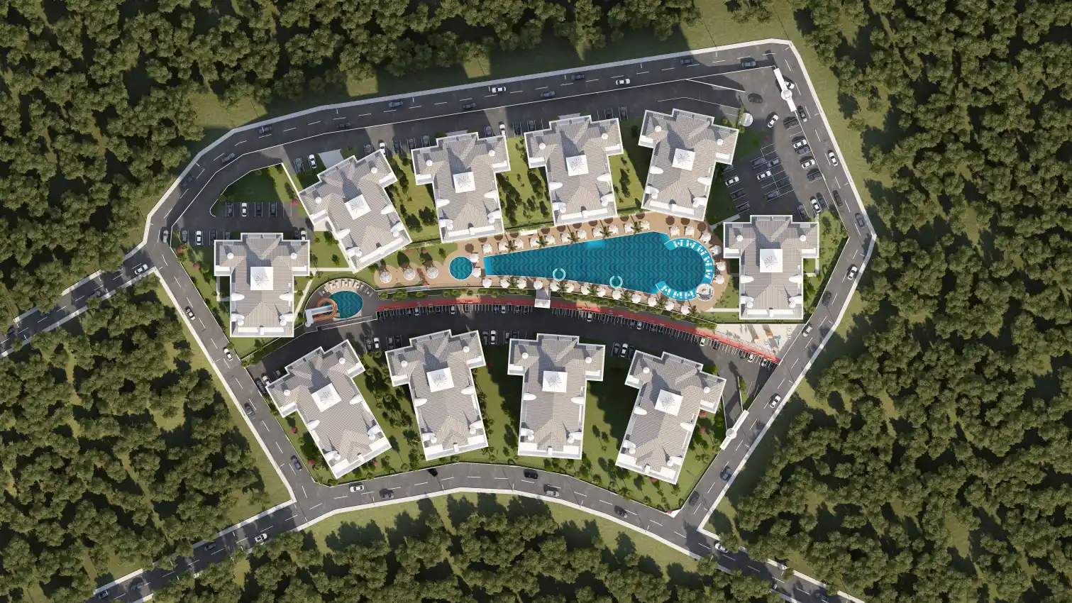 housebind Грандиозный Люкс проект в районе Чиплаклы/Алания.