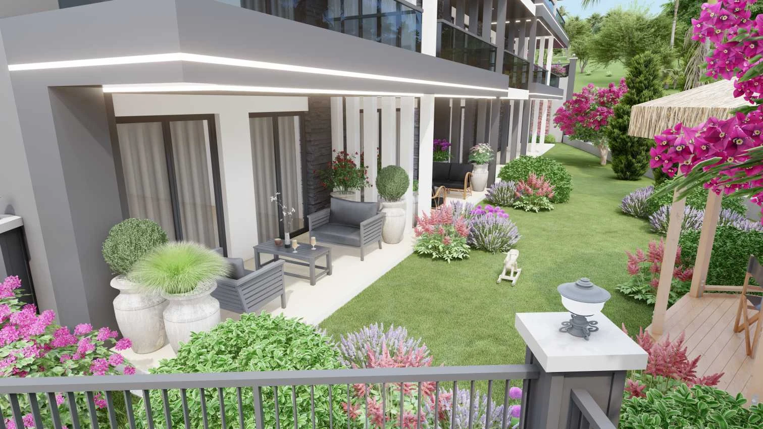 housebind Виллы с шикарной инфраструктурой в Тюрклер/ Аланья