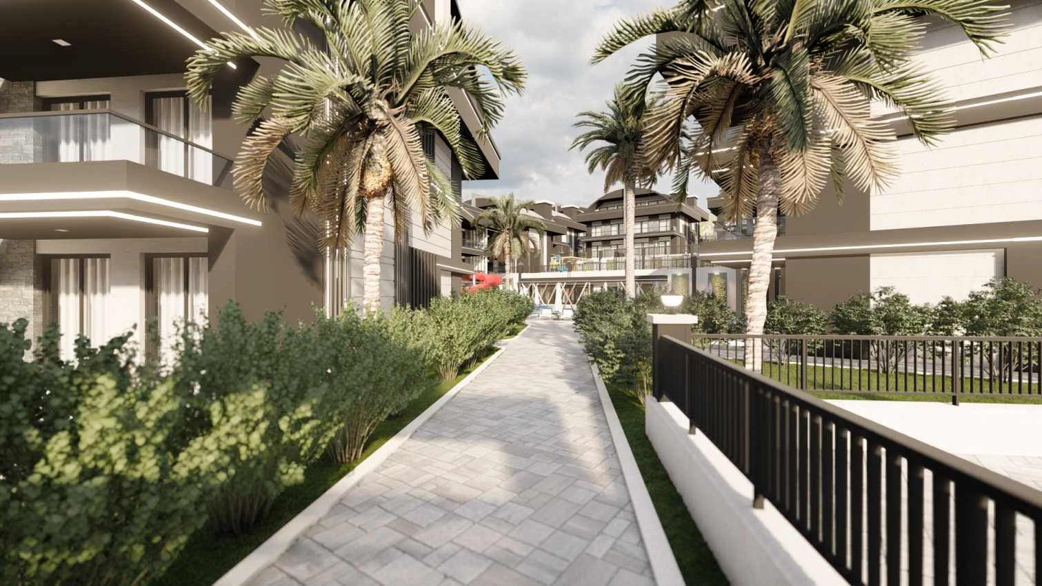 housebind Виллы с шикарной инфраструктурой в Тюрклер/ Аланья