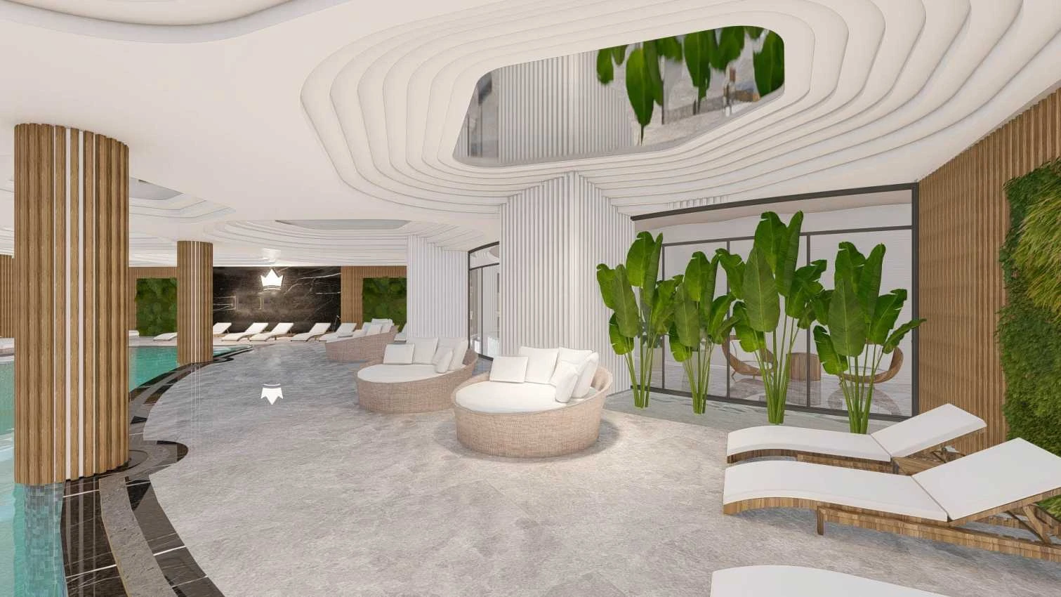 housebind Жилой комплекс класса люкс со всеми удобствами в популярном районе Алтынташ /Анталии